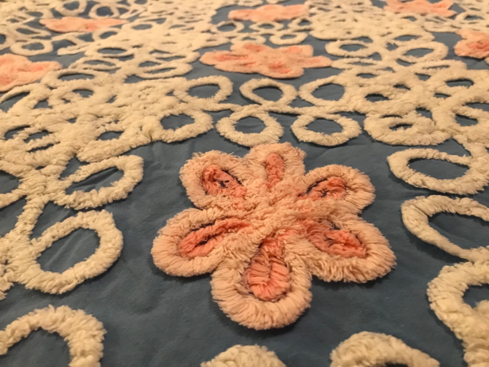 Vintage Chenille Bedspread eBay
