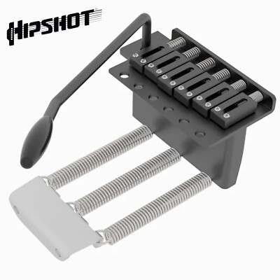 NEW Hipshot 2-7/32'' Synchronized Tremolo Bridge Wide Spacing 0.441 - BLACK