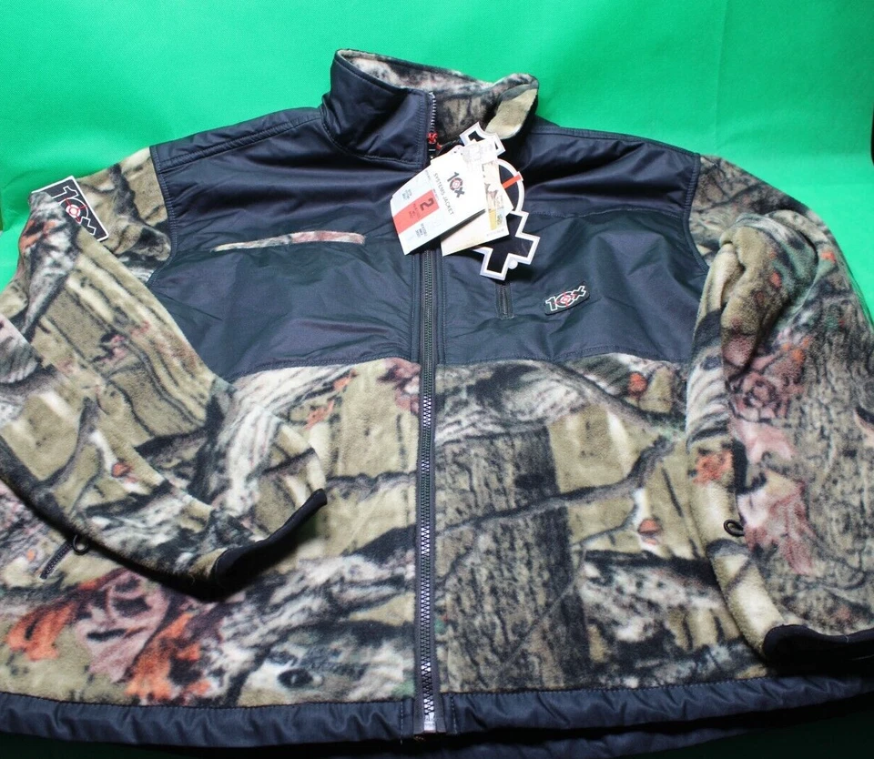 WALLS 10X Fleece Mossy Oak Break-Up 2XL Hunting jacket coat - Image 2 of 4
