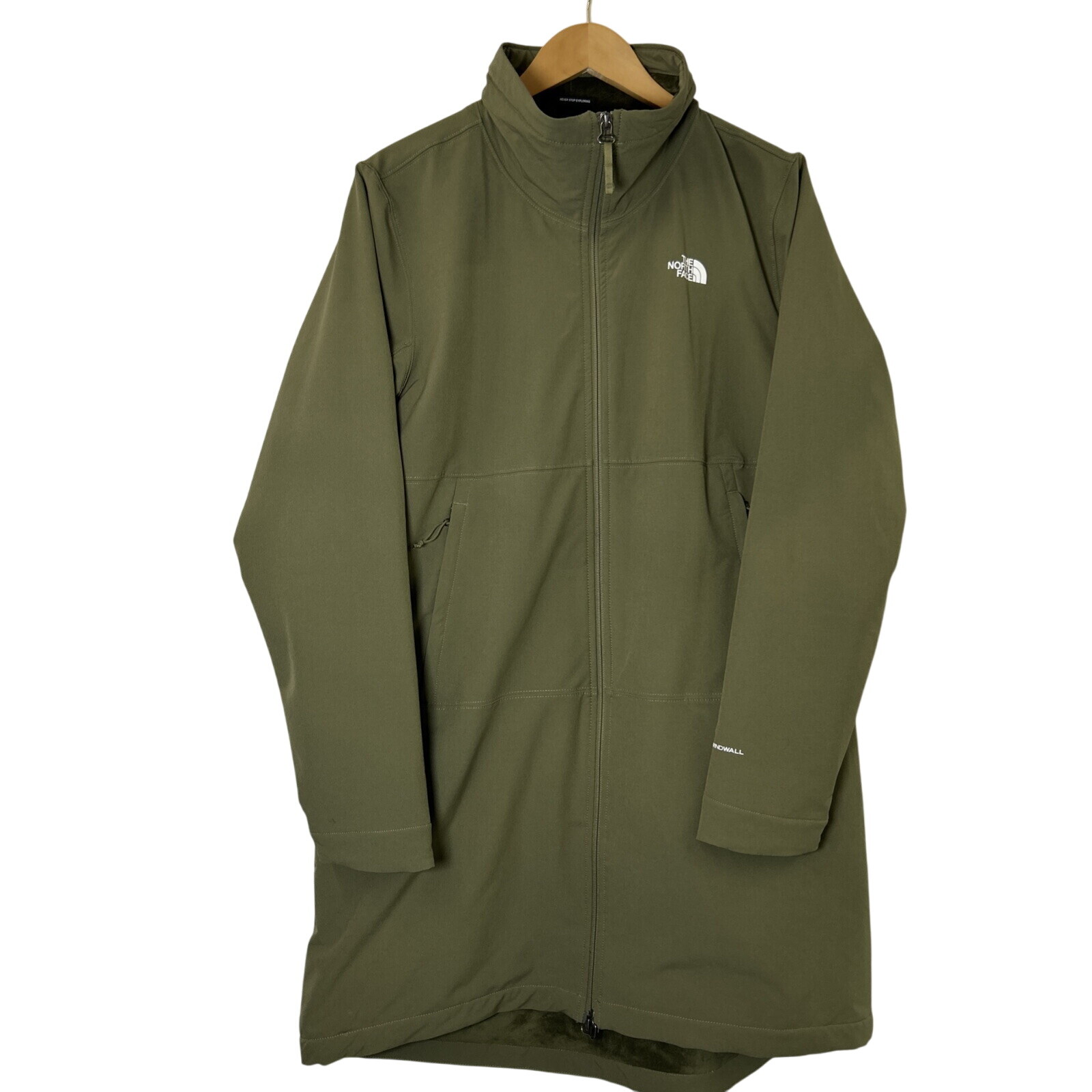 THE NORTH FACE Shelbe Raschel Parka in Burnt Olive Green Heather - Womens XLarge Size