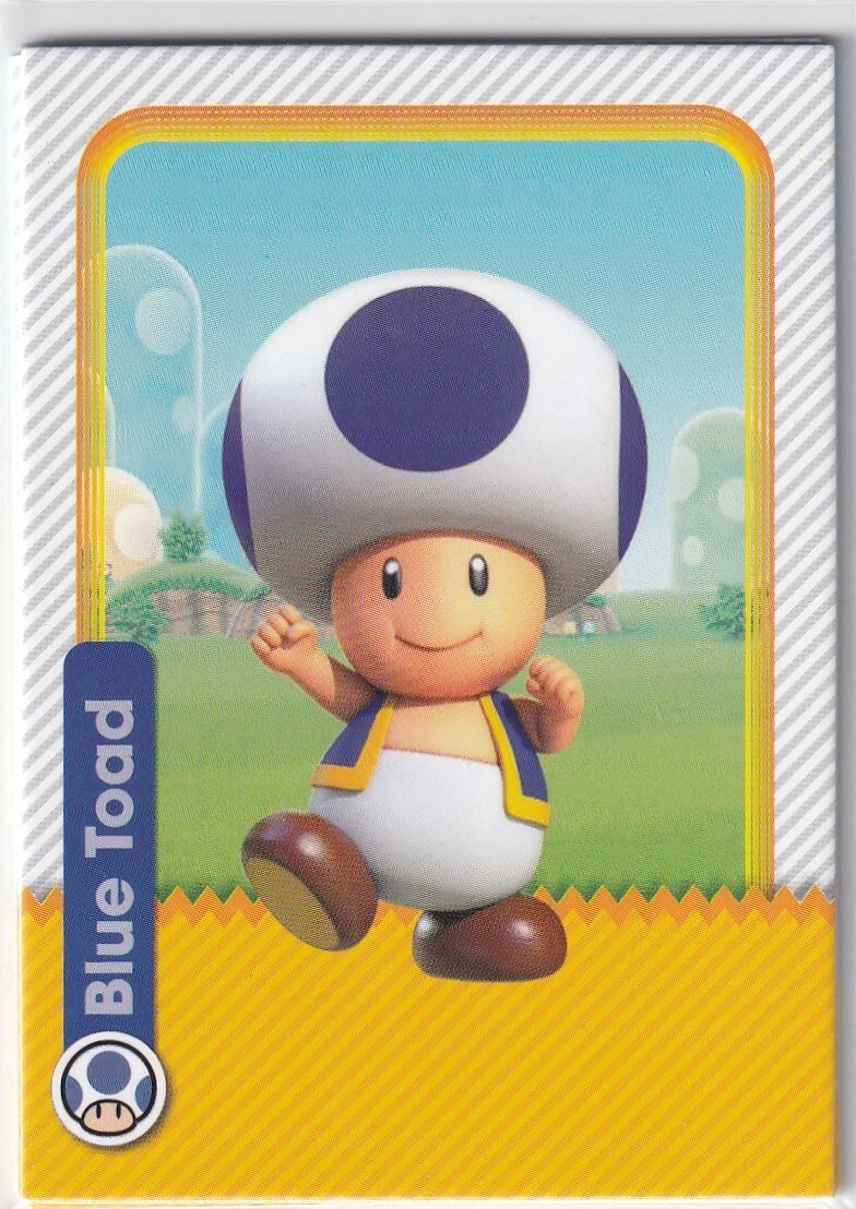 Mario Blue Toad