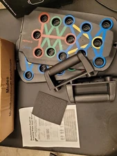 Push Up Board Portable Multi Function 16 in 1 Push Up Bar Handles for Floor