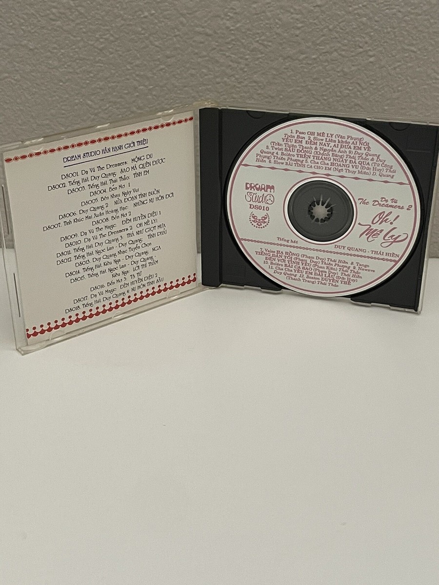 Image hình ảnh Nguyễn Thành Trung - Duy Quang & Various Artist CD: Da Vu The Dreamers 2 Oh! Me Ly 1990 ...