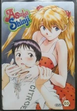 Asuka Shinji EVANGELION Card Japanese Anime Manga Rare CLSP-03 wafer chap8 F/S