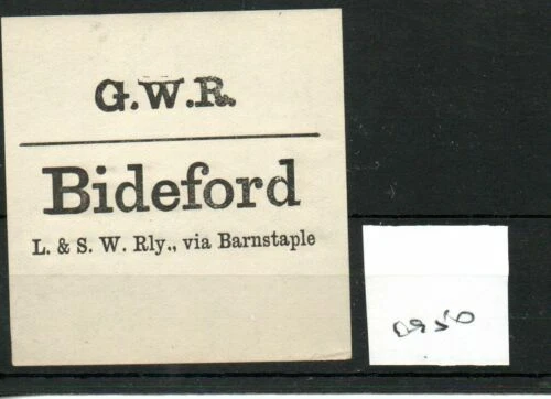 1950 Paper Railwayana