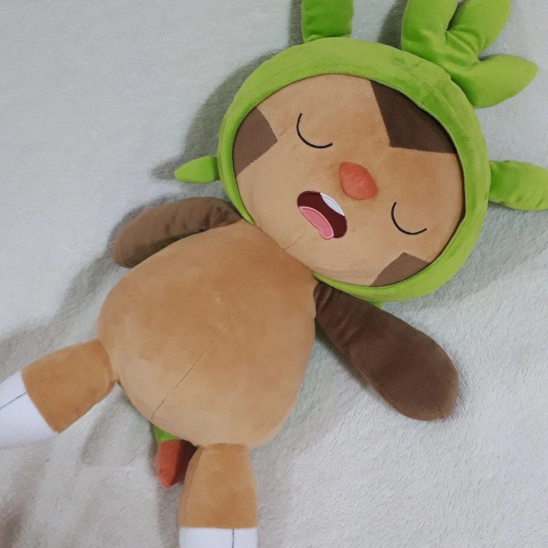 Pokemon Center Hatsuyume Plush 2015 Chespin | eBay