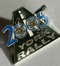 YORK RALLY CYCLING SHOW CTC OFFICIAL PIN BADGE 2005