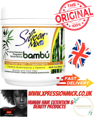 Silicon Mix Bambu nahrhafte Haarbehandlung 16 Unzen UK VERKÄUFER