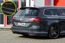 Heckdiffusor + Seitenteile aus ABS VW Passat 3G B8 R-Line mit ABE Carbon Optik