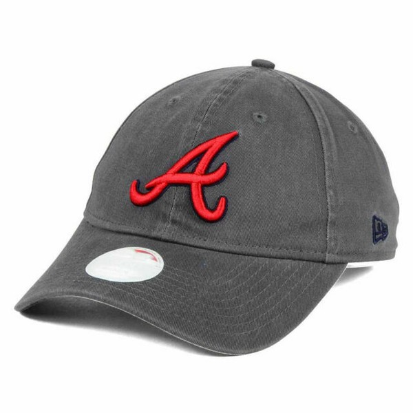 Atlanta Braves Era MLB Womens Preferred Pick 9twenty Cap Hat 886606 OS