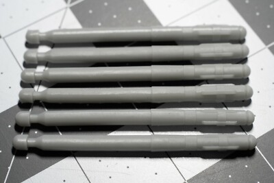 #ad #ad Set of 6 STAR WARS Legacy Millennium Falcon Missile Repro Parts Missiles $17.99