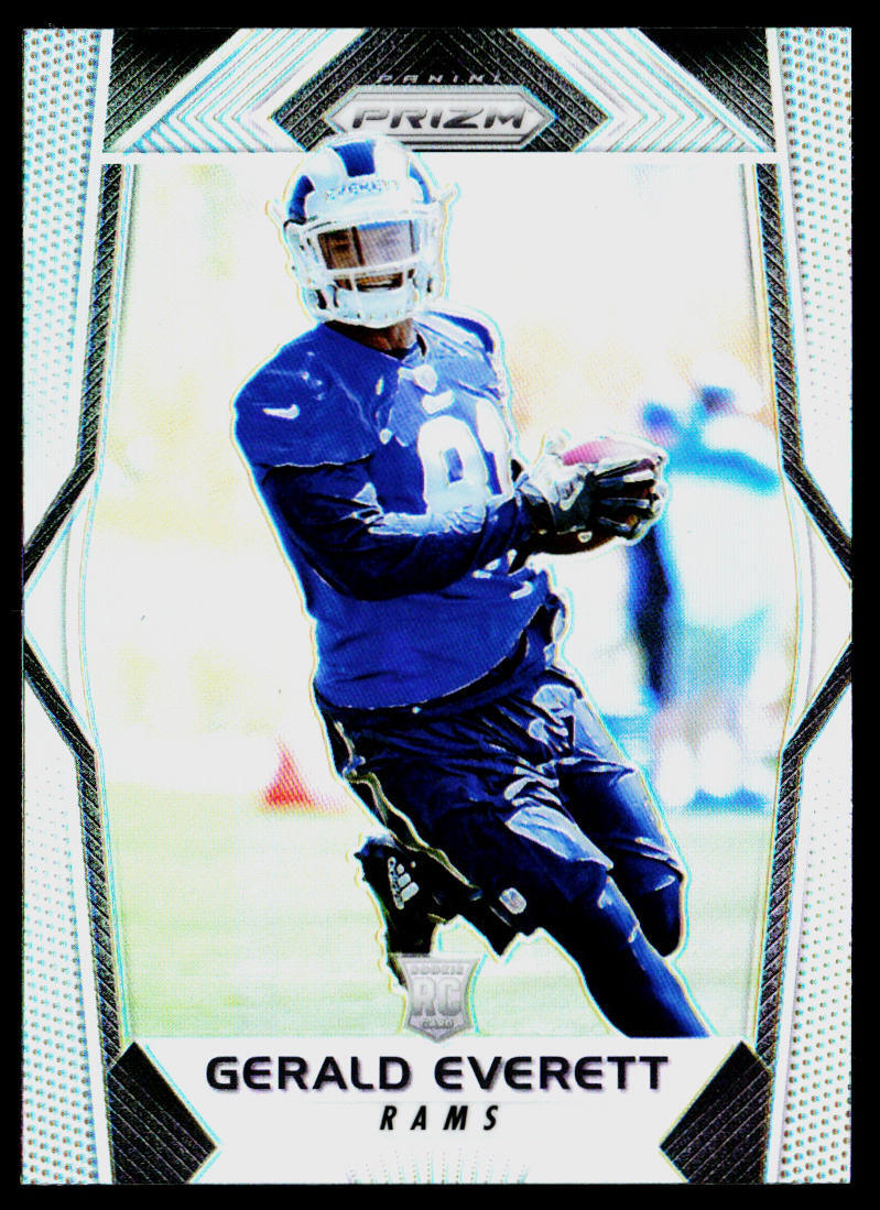 2017 Panini Prizm Gerald Everett Silver Rookie Card RC C #241 Los Angeles Rams