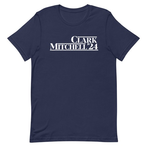 CAITLIN CLARK & KELSEY MITCHELL T-SHIRT Indiana Women's Basketball Presidential - Picture 7 of 9