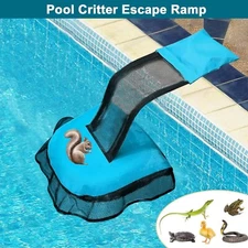 Pool Animal Saving Escape Ramp, Frog Saver for Swimming Pool 1 Pcs Blue
