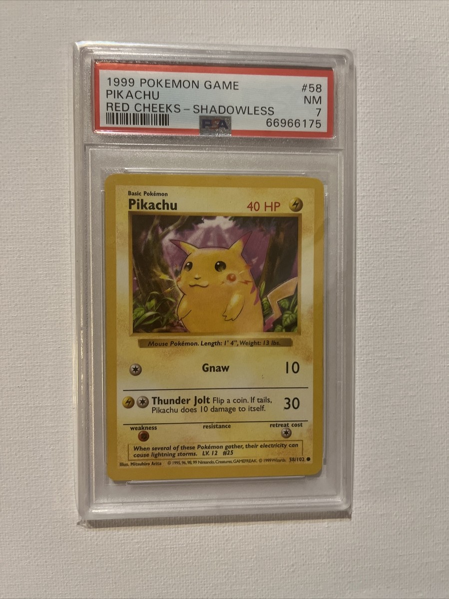 ポケモンカードゲーム 1999 Pikachu Yellow Cheeks 1ed PSA5 ポケモンカードゲーム 1999 Pikachu Yellow Cheeks 1ed PSA5
