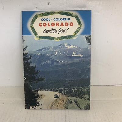 Cool Colorful Colorado Invite You Guide Booklet