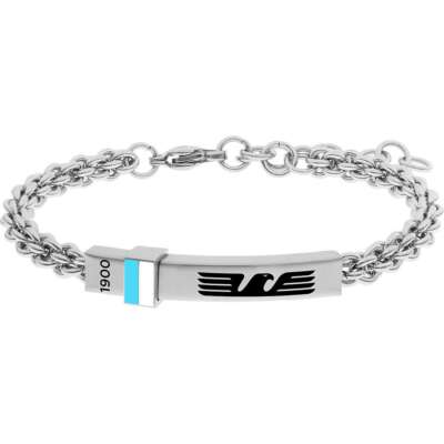 Bracelet Punk En Acier Inoxydable - Style Moto Gothique Avec Motif Aigle Et Vélo, Cadeau Pour Homme
