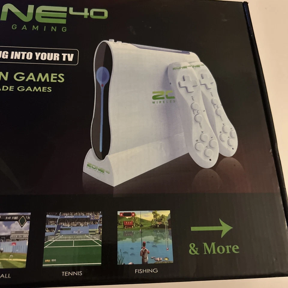 Zone 40 无线遥控器 游戏 40 游戏 11 运动 29 街机即插即用 — 第 4/4 张图片