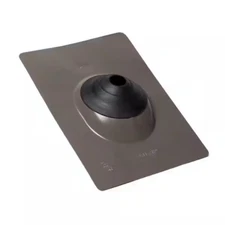 Oatey No Caulk Galvanized Steel Drip Edge Vent Pipe Roof Flashing, Pack of 12