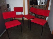 1 chaise       siege chauffeuse tubee 60 moumoutte skai  style airborne l unite