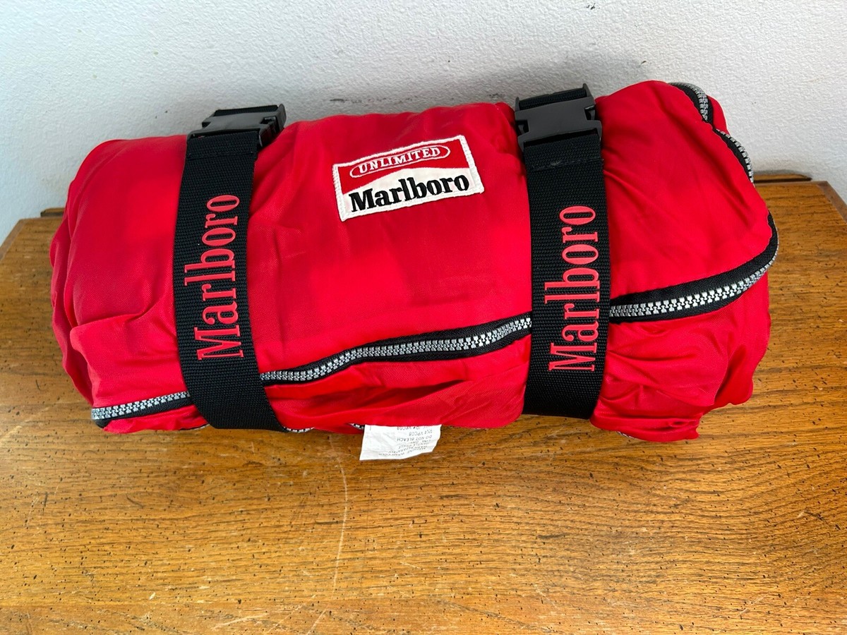 雑貨 古着 90s Marlboro UNLIMITED ナイロンシェル チェック