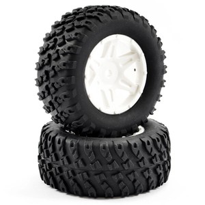 Ftx Comet Desert Buggy/Sc Rear Mounted Tyre & Wheel White | eBay