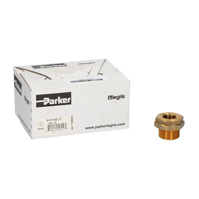 Parker 01170017 Bulkhead fitting New NFP (10pcs)