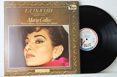 2 LP - VERDI - La Traviata - Vogue DP. 41 - France 1975 - MARIA CALLAS - FOC