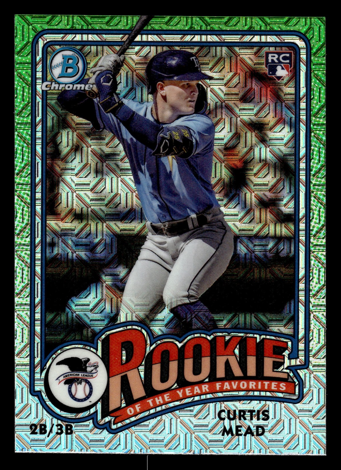 2024 Bowman - Rookie of the Year Favorites Mojo Refractors - #ROY-10 Curtis Mead