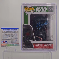 Funko Pop! Star Wars - Darth Vader #279 Signed by: Hayden Christensen (PSA)