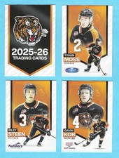 2025-26 Medicine Hat Tigers Set! Liam & Markus Ruck! 2025 WHL Champions!