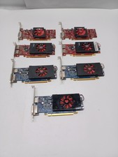 Lot of 7 MISC AMD radeon GPUs SFF and Full Height