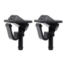 2 Pack Windshield Washer Nozzle Wiper Spray For Jeep Wrangler 1997-2013 New