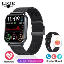LIGE Women Smart Watch I68 Waterproof Bluetooth Call Watch for Women Smart ML04E