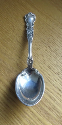 GORHAM BUTTERCUP STERLING SILVER  SUGAR OR SERVING  SPOON