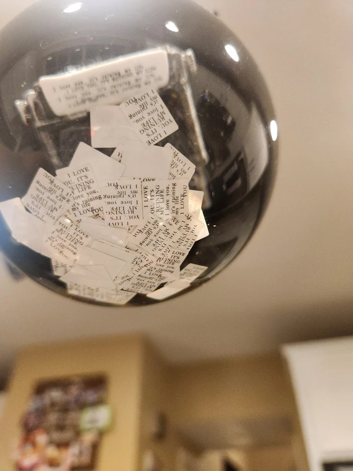 ❄️ NEW Taylor Swift The Tortured Poets Department Snowglobe TTPD Snow Globe ❄️ - Image 3 of 4