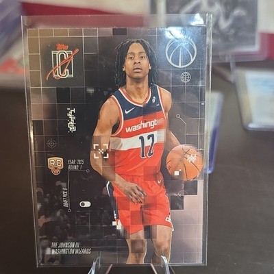 Topps Signature Class After Image Tre Johnson III Wizards AF-6 Rookie Insert