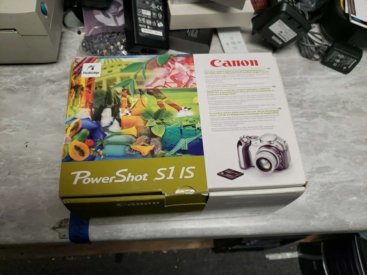 Canon PowerShot S1 IS Digital Cameras for Sale | Shop New & Used