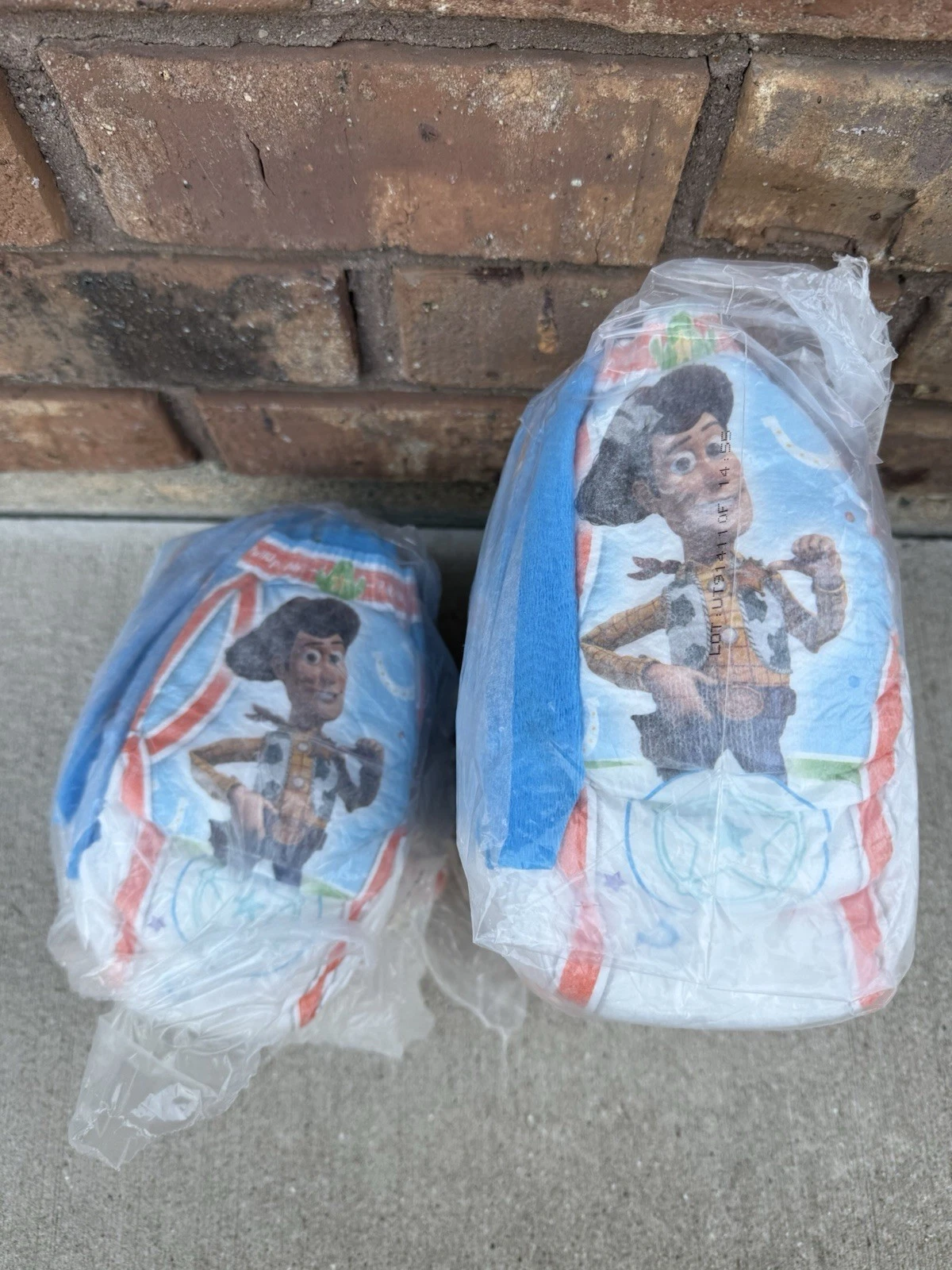 Huggies Toy Story Woody Boys Training Pull UPS Plus 3T-4T Package Of 28~ 2019