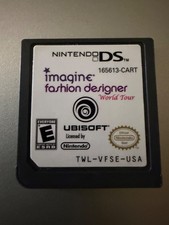 Imagine: Fashion Designer World Tour (Nintendo DS, 2009) Cartridge Only