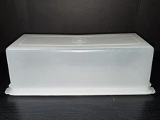 Vintage Tupperware Velveeta Block Cheese Keeper Butter Container 519-1- 518-1