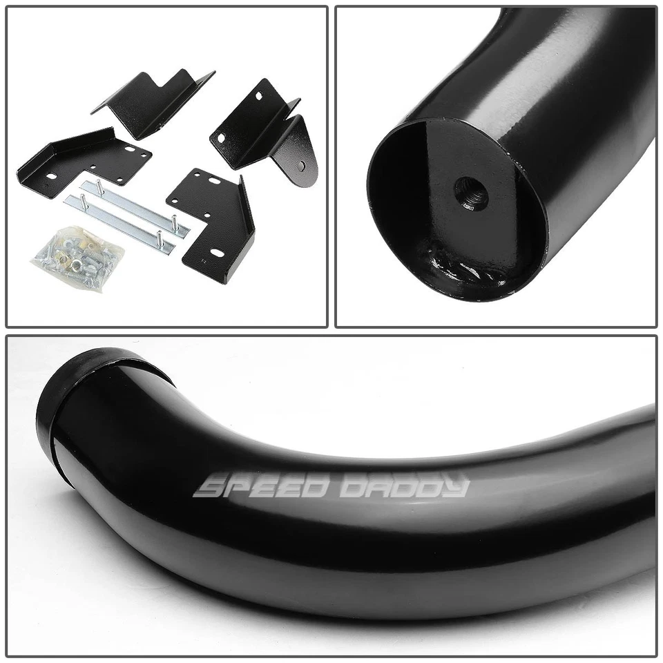 PARA FORD SUPERDUTY 99-16 CABINA STD/REG NEGRO 3" ESTRIBO LATERAL BARRA NERF Foto 3 de 4