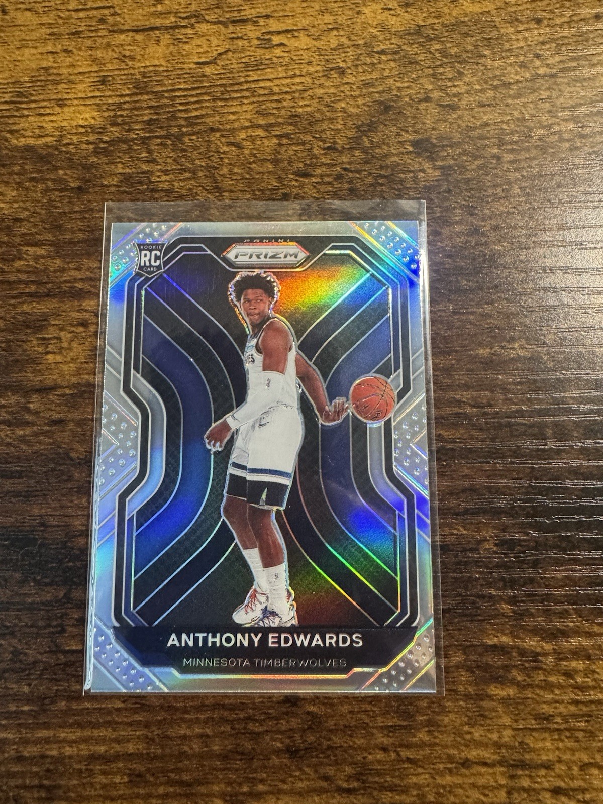 2020-21 Panini Prizm Anthony Edwards RC Silver Prizm Rookie #258 🔥📈
