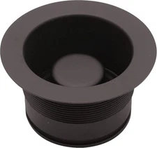  EZ-Mount Brass Kitchen Sink Waste Disposal Drain Flange and Stopper