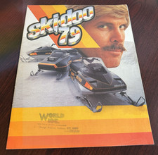 VINTAGE 1979 SKI-DOO SNOWMOBILE SALES BROCHURE 16 PAGES BLIZZARD  RV  288 