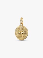 Pandora Charm 763974C01 LöWe Medaillon-Charm 14 Karat Vergoldung