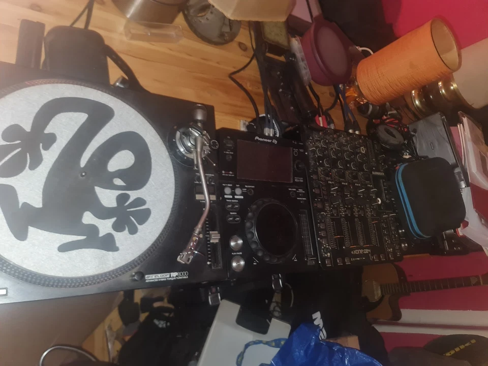 Reloop RP-8000 Plattenspieler mit ortofon DJ Club und Plastkmann Slipmate. - Bild 2 von 4