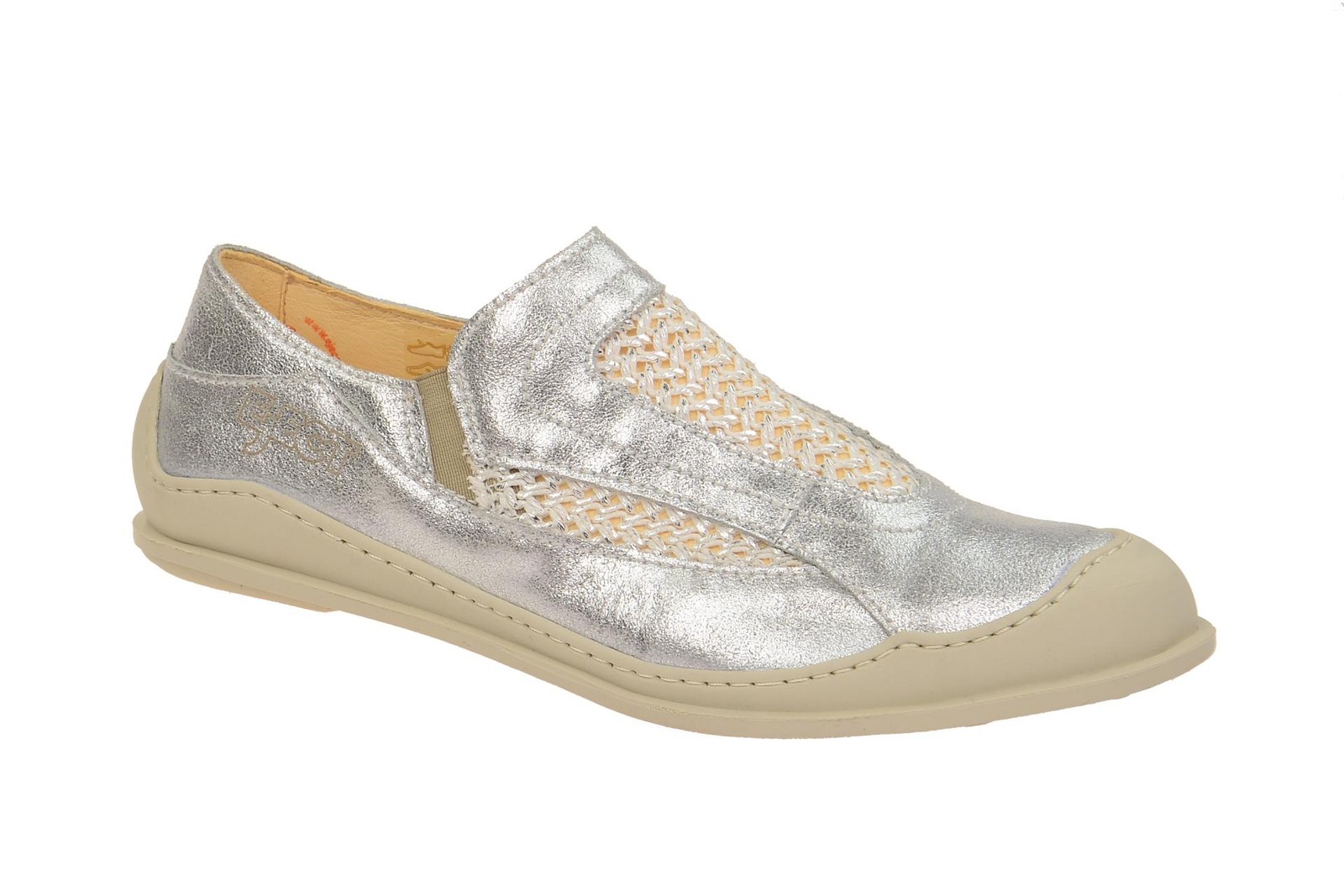 Извлеките башмачок Schuhe CIBER grau Damenschuhe 18176001 серебристо-белый NEU 14890₽