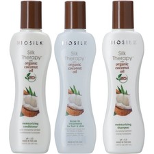 Biosilk Silk Therapy With Organic Coconut Intense Moisture 3 Pc Kit - 3pcs