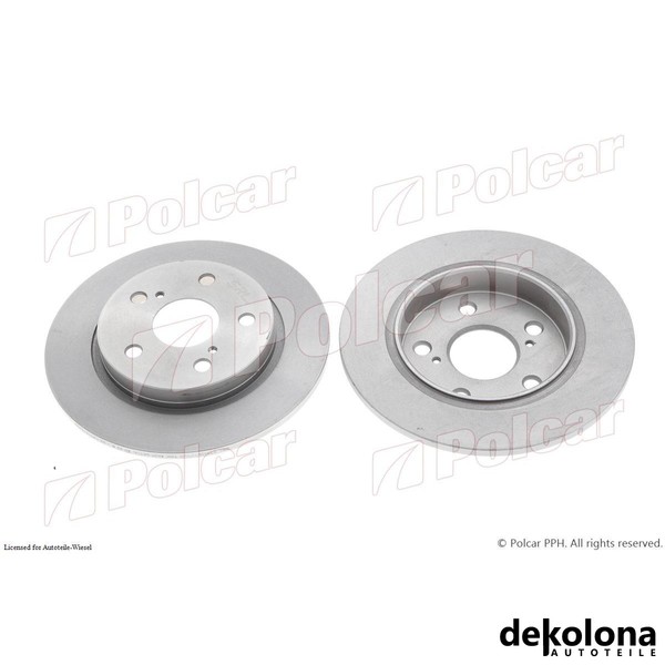 Bremsscheiben FüR Toyota Auris Kombi 1.4 D-4D Corolla Stufenheck 10.06 - 12.18-image